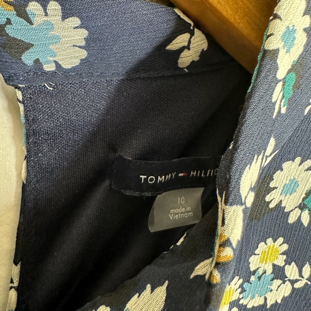 TOMMY HILFIGER FLORAL TRAPEZE DRESS SIZE 10‎ - Picture 8 of 8